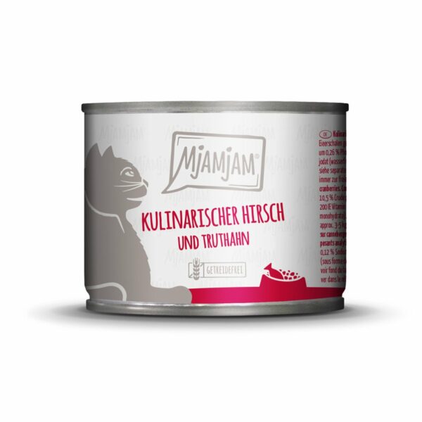 MjAMjAM kulinarischer Hirsch und Truthahn 6x200g