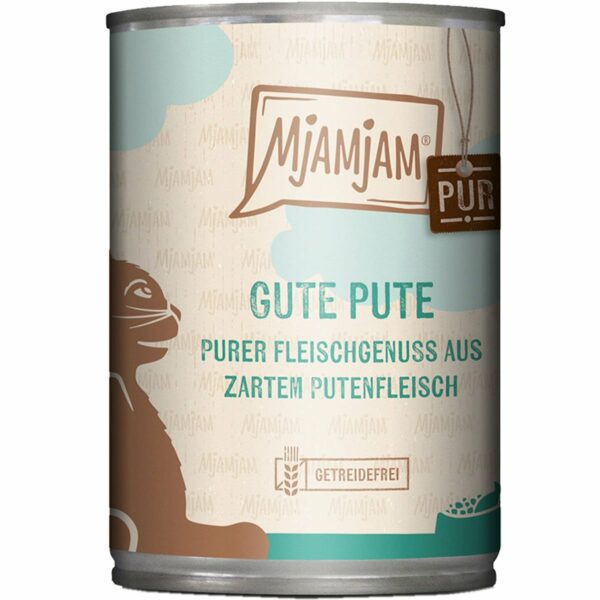 MjAMjAM purer Fleischgenuss gute Pute pur 24x400g