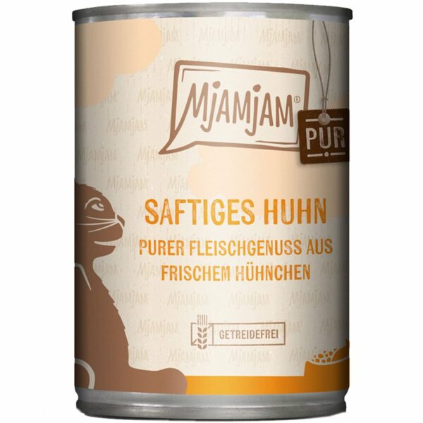 MjAMjAM purer Fleischgenuss saftiges Hühnchen pur 24x400g