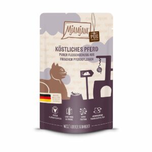 MjAMjAM - Quetschie - purer Fleischgenuss - köstliches Pferd pur 12x125g