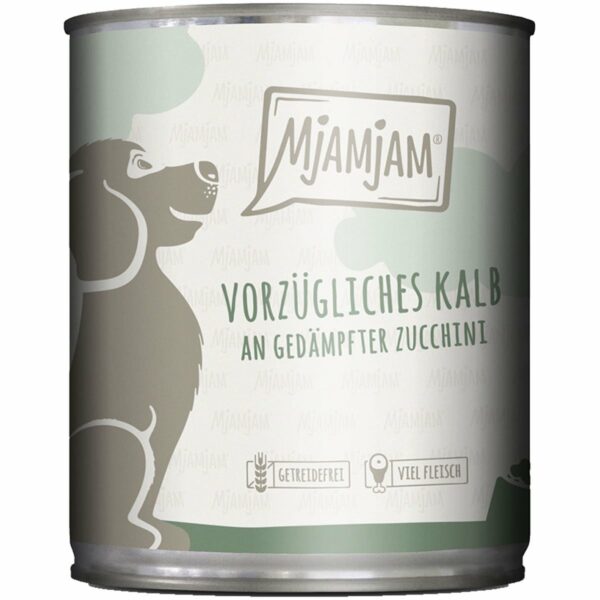 MjAMjAM vorzügliches Kalb an gedämpfter Zucchini 6x800g