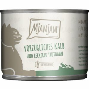 MjAMjAM vorzügliches Kalb&Truthahn an leckeren Möhrchen 24x200g