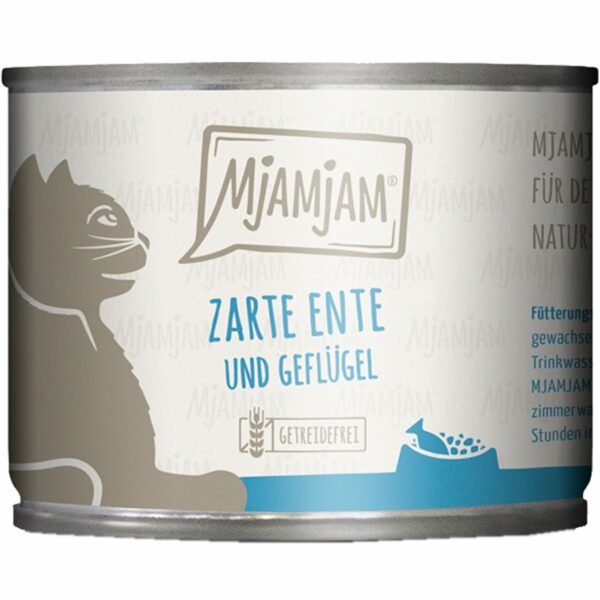 MjAMjAM zarte Ente&Geflügel an leckeren Möhrchen 24x200g