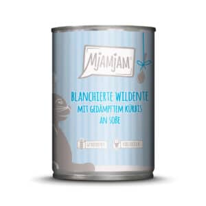 MjAMjAM blanchierte Wildente mit Kürbis an Soße. 24x380g