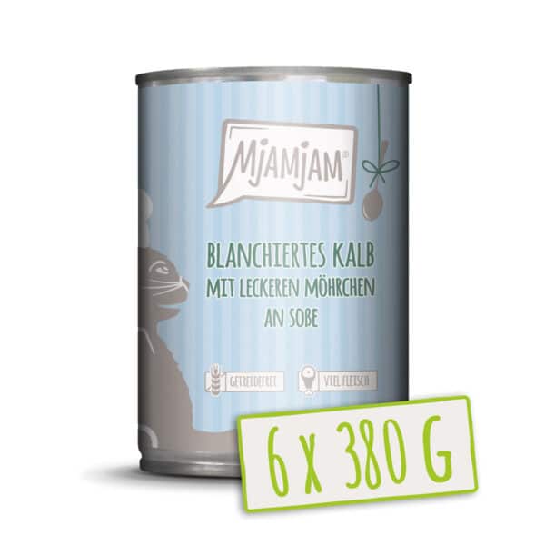 MjAMjAM blanchiertes Kalb mit Möhrchen an Soße . 6x380g