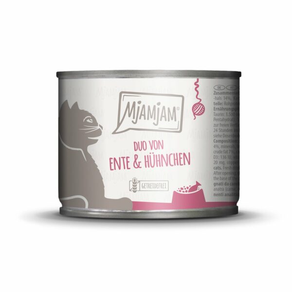 MjAMjAM DUO von Ente & Hühnchen an Möhrchen 6x200g