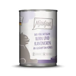 MjAMjAM DUO von Huhn & Kaninchen an Kürbis 6x400g