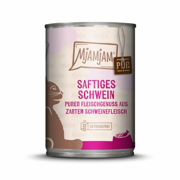 MjAMjAM purer Fleischgenuss saftiges Schwein pur 6x400g