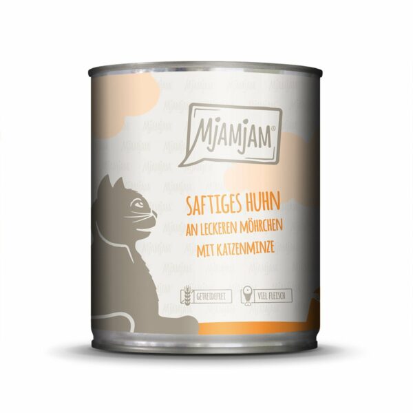 MjAMjAM - saftiges Huhn an leckeren Möhrchen 6x800g