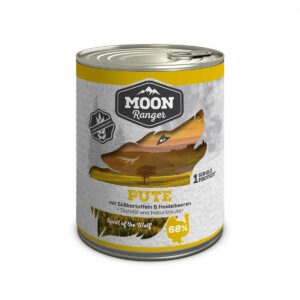 MOON Ranger Pute mit Süßkartoffeln & Heidelbeeren 6x800g