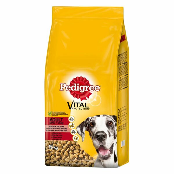 Pedigree Adult Maxi mit Rind und Reis 15kg