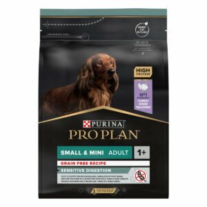 PRO PLAN Getreidefreie Rezeptur Small & Mini Adult Sensitive Digestion Truthahn 2