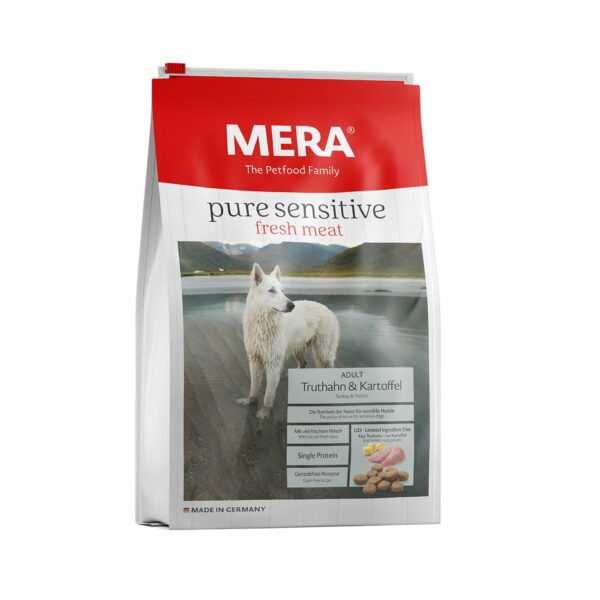 MERA pure sensitive fresh meat Adult Truthahn und Kartoffel 4kg