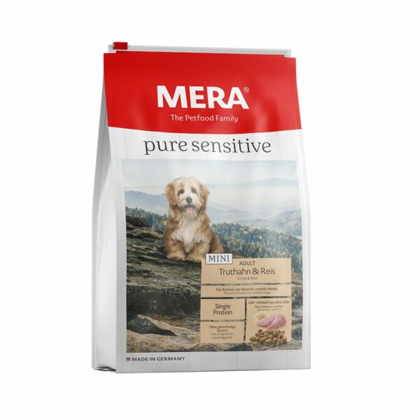 MERA pure sensitive Mini Adult Truthahn und Reis 1kg