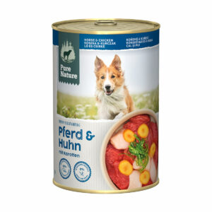 Pure Nature ADULT Pferd & Huhn mit Karotten 6x400g