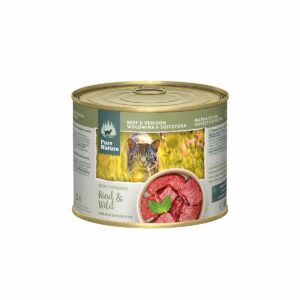 Pure Nature ADULT Rind & Wild mit Katzenminze 6x200g