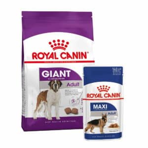 ROYAL CANIN Giant Adult 15kg + Maxi Adult 10x140g