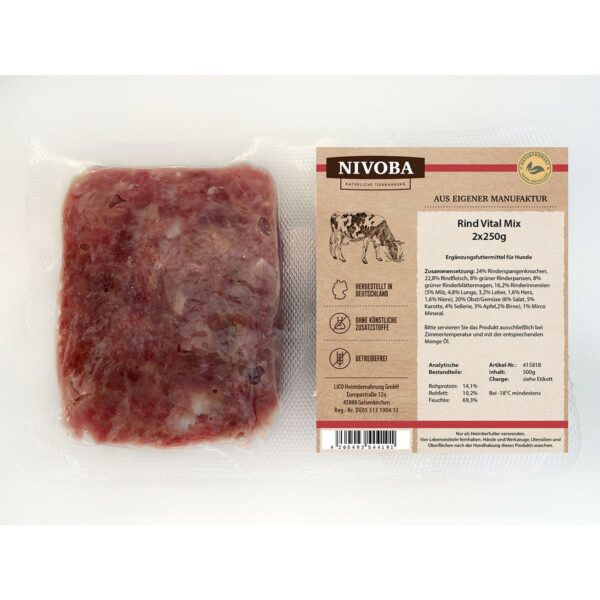 Nivoba Rind Vital Mix 28x2x250g