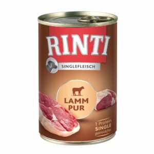 Rinti Singlefleisch Lamm pur 24x400g