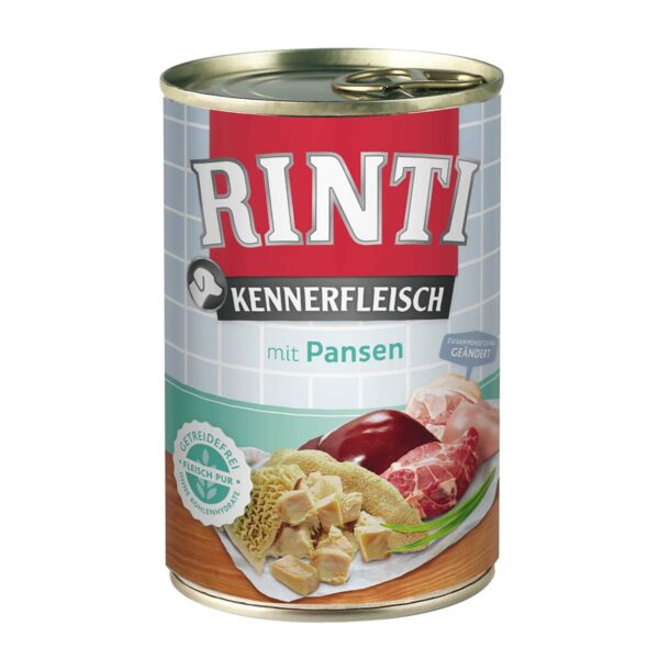 Rinti Kennerfleisch mit Pansen 24x400g