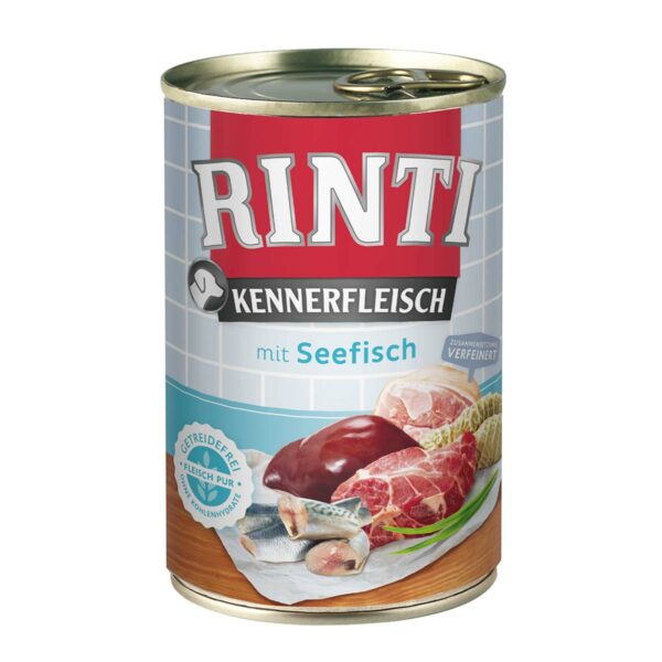 Rinti Kennerfleisch mit Seefisch 24x400g