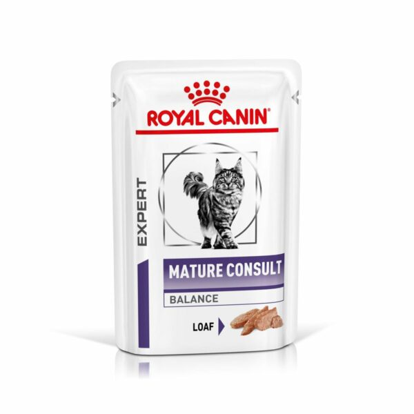 ROYAL CANIN® Expert MATURE CONSULT BALANCE Mousse Nassfutter für Katzen 12x85g