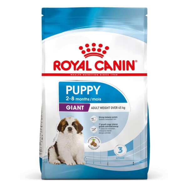 ROYAL CANIN GIANT Puppy Trockenfutter für Welpen sehr großer Rassen 2x15kg