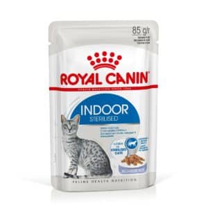 ROYAL CANIN INDOOR Sterilised in Gelee Nassfutter für Wohnungskatzen 12x85g