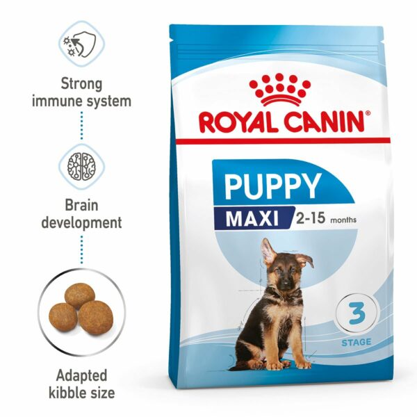 ROYAL CANIN MAXI Puppy Trockenfutter für Welpen großer Rassen 15kg