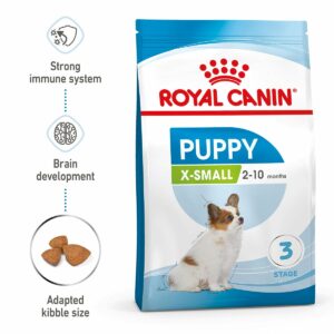 ROYAL CANIN X-SMALL Puppy Trockenfutter für Welpen sehr kleiner Hunderassen 2x3kg