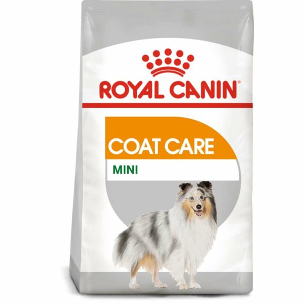 ROYAL CANIN COAT CARE MINI Trockenfutter für kleine Hunde für glänzendes Fell 3kg