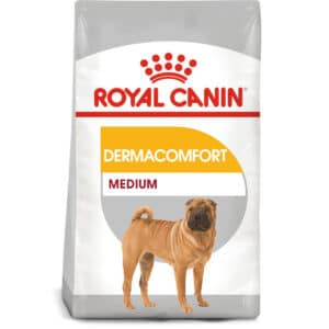 ROYAL CANIN DERMACOMFORT MEDIUM Trockenfutter für mittelgroße Hunde mit empfindlicher Haut 3kg