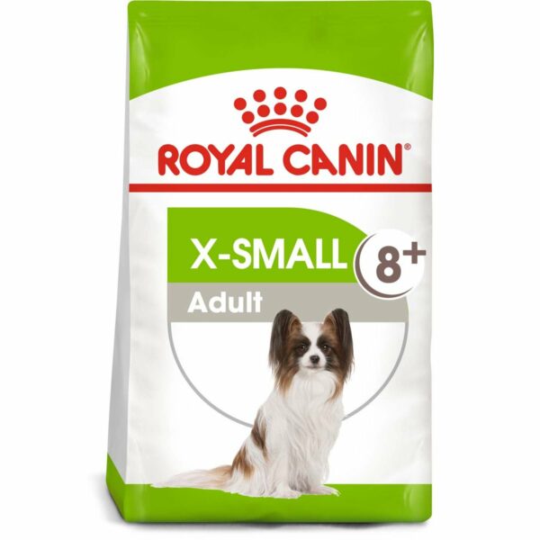 ROYAL CANIN X-SMALL Adult 8+ Trockenfutter für ältere sehr kleine Hunde 2x3kg