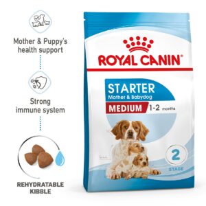 ROYAL CANIN MEDIUM Starter für tragende Hündinnen und Welpen mittelgroßer Rassen 15kg