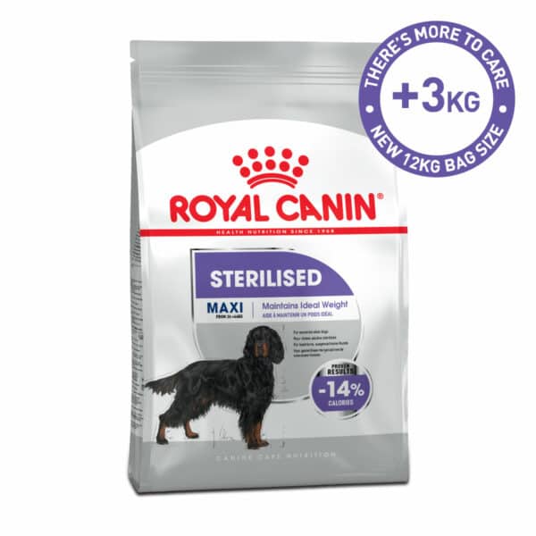 ROYAL CANIN STERILISED MAXI Trockenfutter für kastrierte große Hunde 12kg