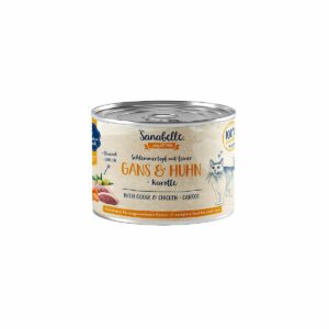 Sanabelle Schlemmertopf mit Gans & Huhn 12x180g