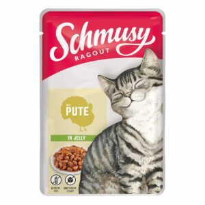 Schmusy Ragout mit Pute in Jelly 22x100g