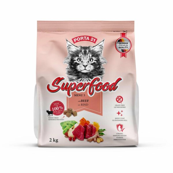 Superfood Menü Rind 3x2kg