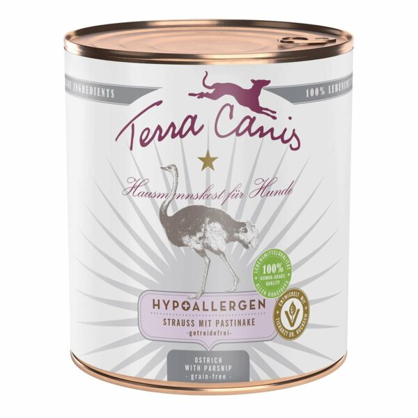 Terra Canis HYPOALLERGEN – Strauß mit Pastinake