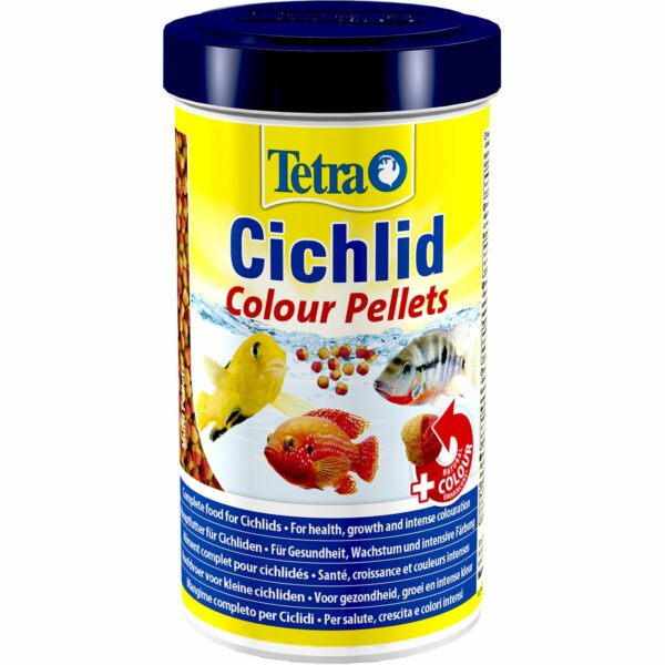 Tetra Zierfischfutter Cichlid Colour 500ml