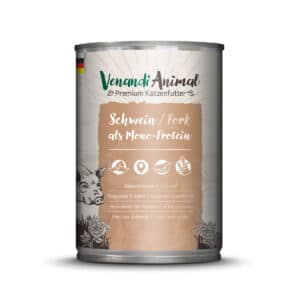 Venandi Animal – Schwein als Monoprotein 6x400g