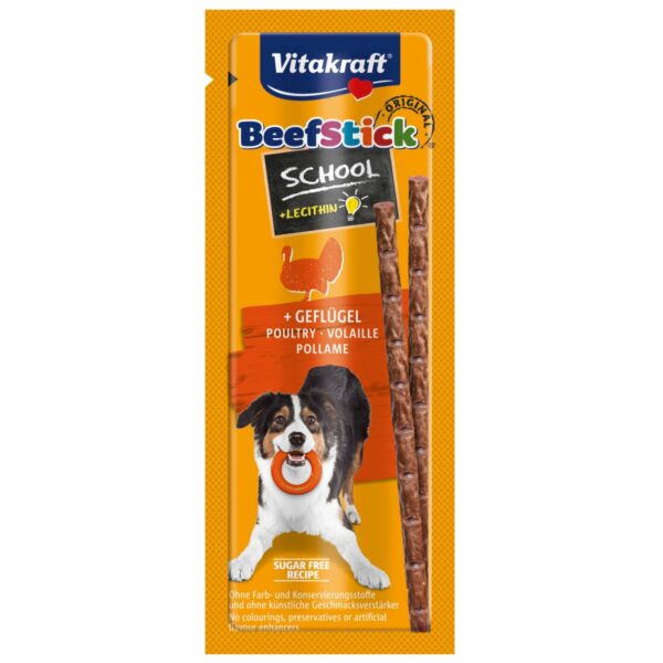 Vitakraft Beef Stick School Geflügel 4x10 Stück