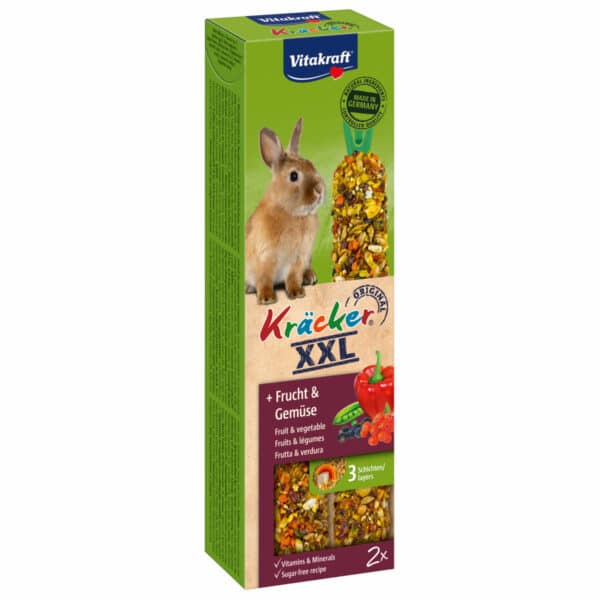 Vitakraft Kräcker XXL Frucht & Gemüse 4 Stück