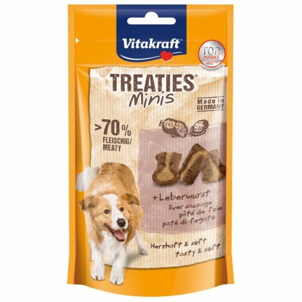 Vitakraft Treaties Minis Leberwurst 4x48g