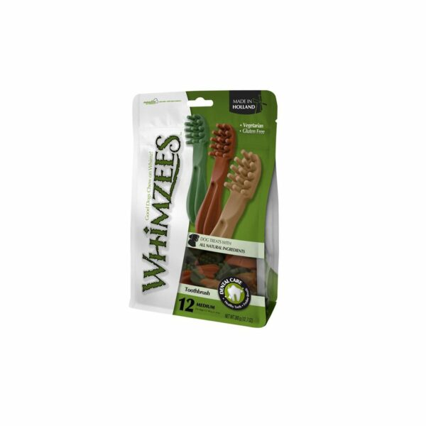 Whimzees Snack Toothbrush/Zahnbürste 360g M 12x30g