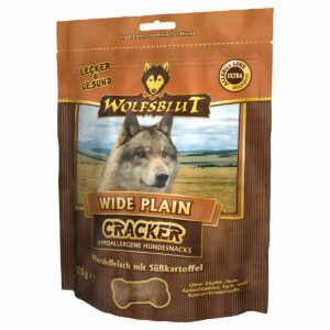 Wolfsblut Cracker Wide Plain Pferd & Süßkartoffel 225g