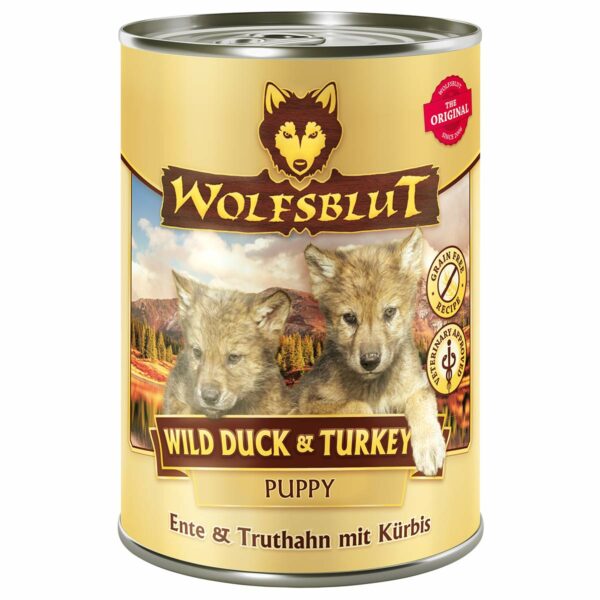 Wolfsblut Wild Duck & Turkey Puppy 6x395g