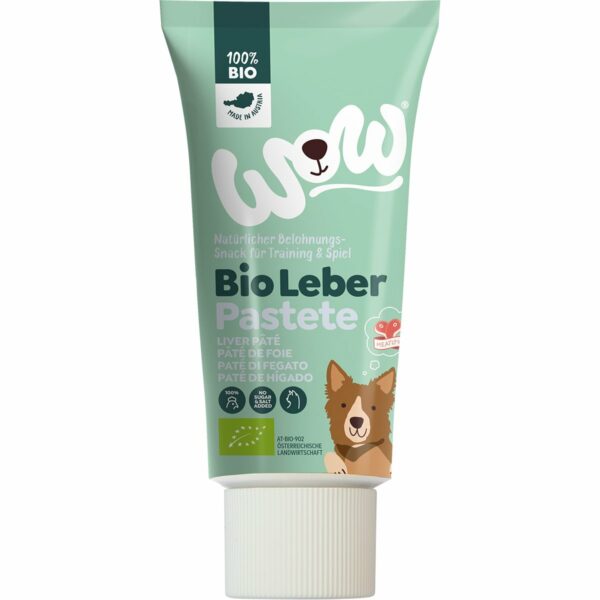 WOW BIO Leberpastete 3x80g