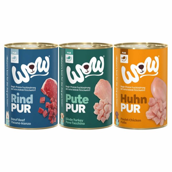 WOW Pur 18x400g Mixpaket 18x400g