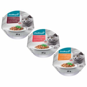 ZooRoyal Gourmet Leckerbissen Mixpaket 18x85g